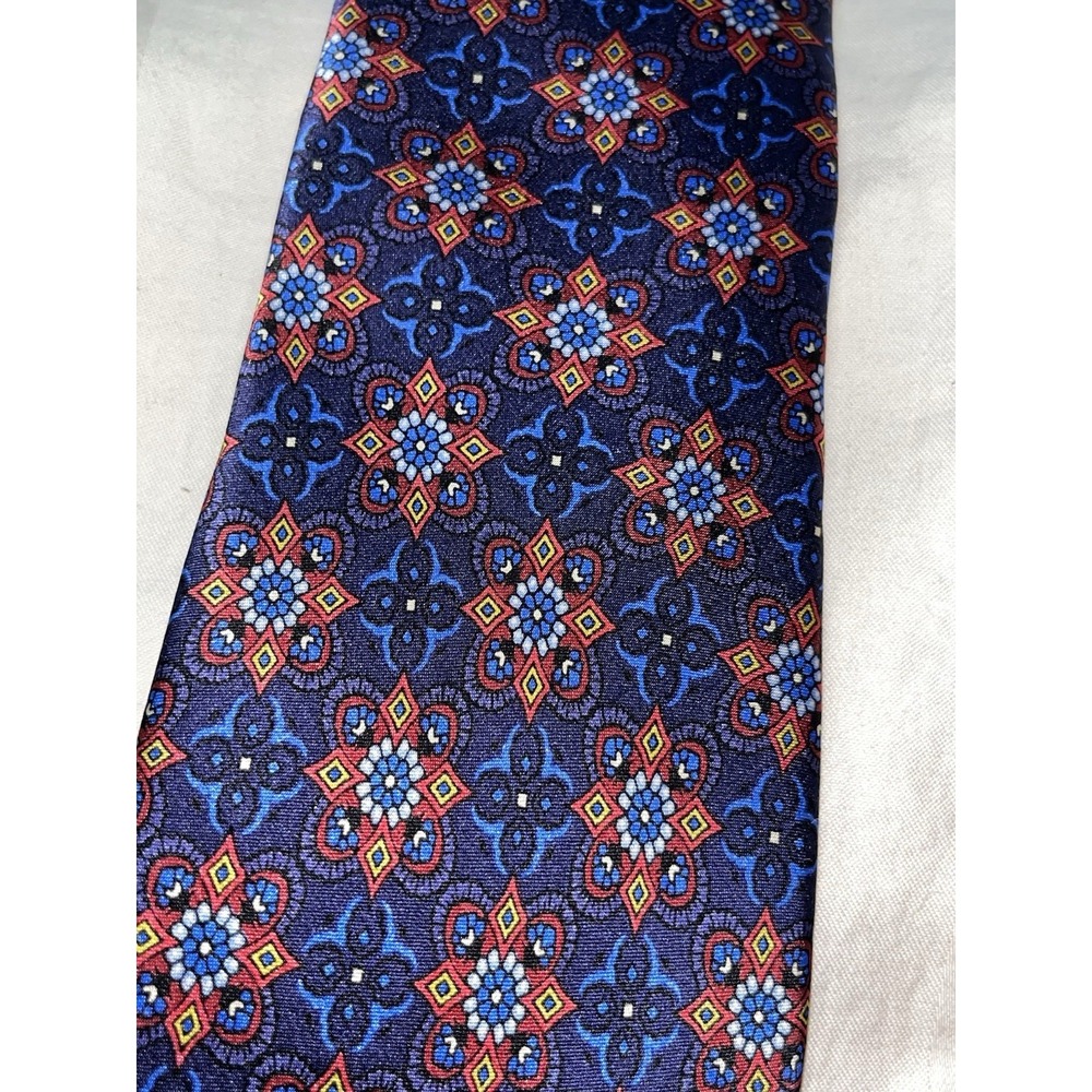 Daniel Cremieux Multicolored Italy Silk Tie‎ NWT